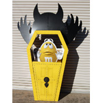 M&Ms  CARDBOARD DISPLAY <COFFIN>