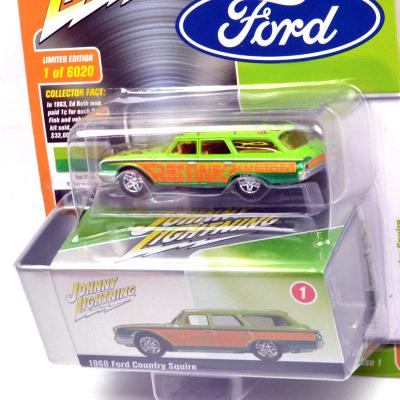 1960 FORD COUNTRY SQUIRE RAT FINK (GREEN/ORANGE)