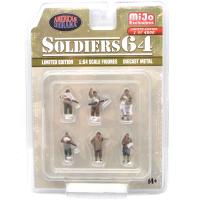 AMERICAN DIORAMA-1:64 FIGURES - SOLDIERS 64