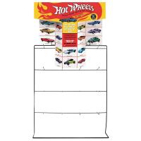 HOT WHEEL COUNTER DISPLAY RACK