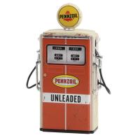 1/18 1954 TOKHEIM 350 TWIN GAS PUMP - PENNZOIL