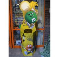 M&Ms  CARDBOARD DISPLAY - GREEN