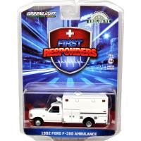 1992 FORD F-350 AMBULANCE (WHITE)