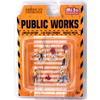  AMERICAN DIORAMA-1:64 FIGURES - PUBLIC WORKS