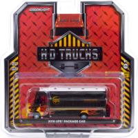 2019 PACKEGE CAR - UPS WITH FLAMES