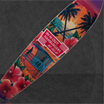 IN-N-OUT BURGER　LONGBOARD DECK