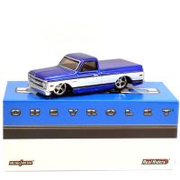 RLC EXCLUSIVE - 1969 CHEVY C-10 (BLUE/WHITE)
