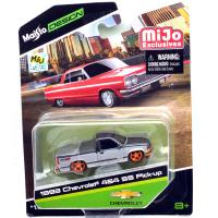 MiJo EX-1993 CHEVROLET 454 SS PICK-UP (SILVER) CHA