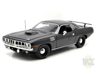 ACME 1:18  1971 PLYMOUTH HEMI BARRACUDA BLACK