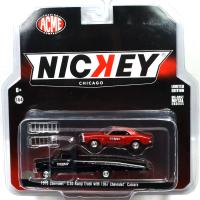 1967 CHEVROLET C-30 RAMP TRUCK W/1967 CAMARO