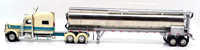 PETERBILT 389 w/TANDEM-AXLE WALINGA FEED TRAILER