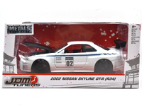 2002 NISSAN SKYLINE GT-R R34 (WHITE)