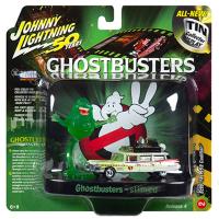 GHOSTBUSTERS II ECTO-1A 59 CADILLAC-SLIMER FIGURE
