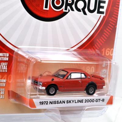 1972 NISSAN SKYLINE 2000 GT-R (RED)