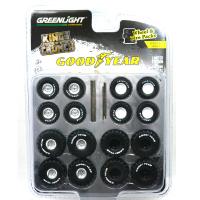 1/64 WHEELS AND TIRES PACK -KING OF CRUNCH GOODYER
